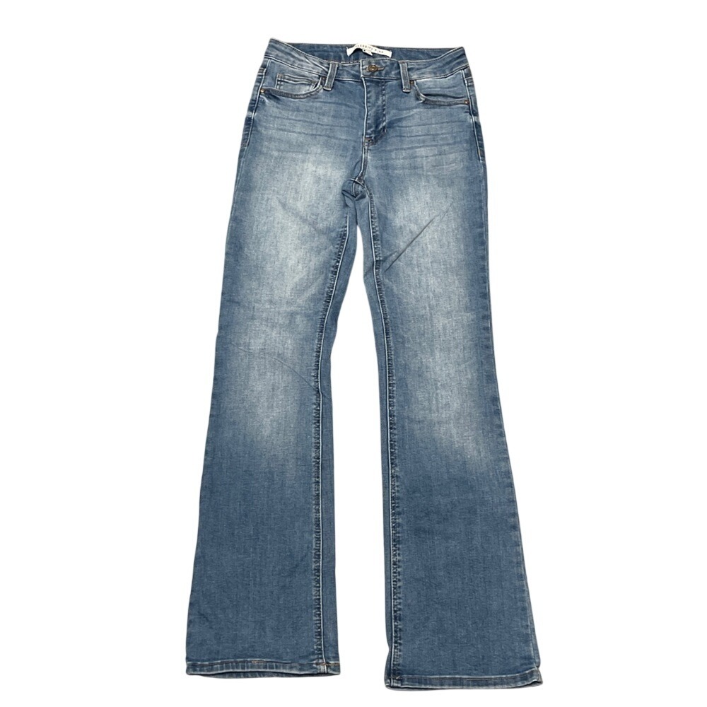 Celebrity Pink Women Medium Wash Flare Leg Denim Jeans Size 3/26 Stretch